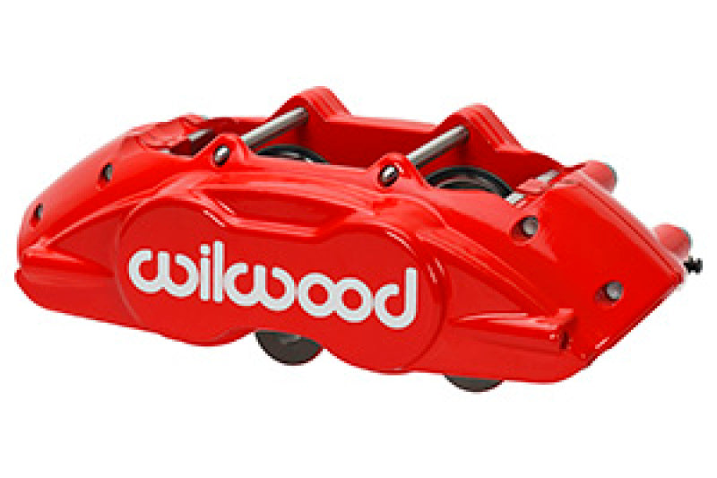 WIL D11 Calipers - Wilwood Caliper D11 Red 1.62in Piston .81in/.94in Rotor