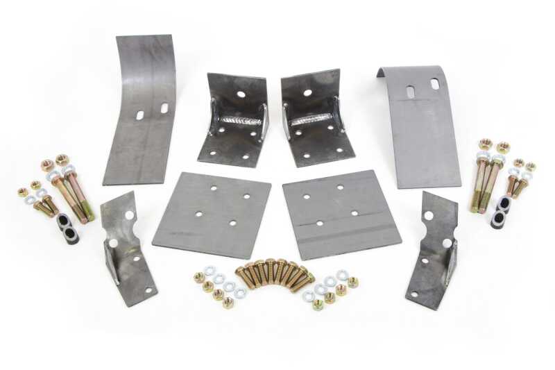 UMI Crossmember Reinforcements - UMI Performance 79-93 Ford Mustang Lower Control Arm Reinforcements