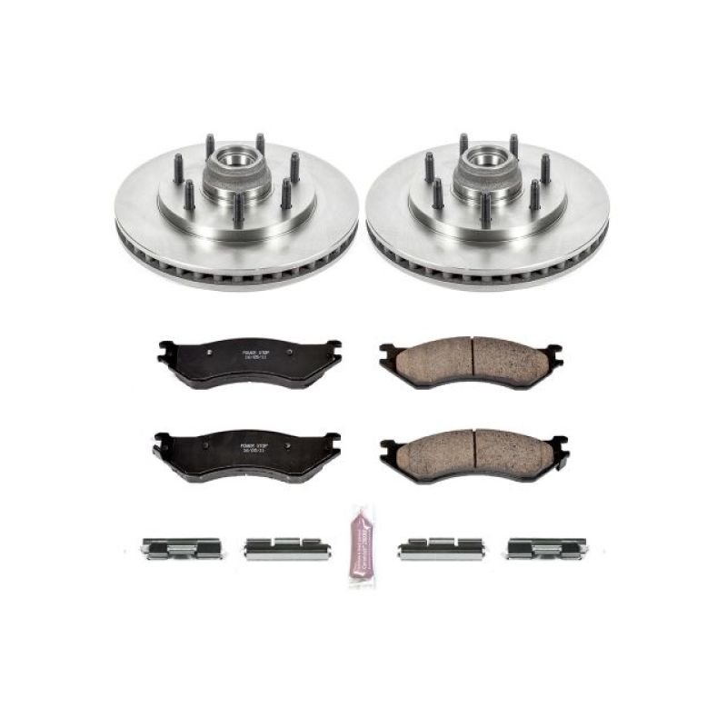 PSB Autospecialty Kit - Power Stop 00-01 Ford F-150 Front Autospecialty Brake Kit