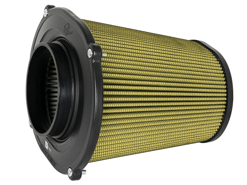 AFE Quantum Intakes - aFe Quantum Pro-Guard 7 Air Filter Inverted Top - 5in Flange x 9in Height - Oiled PG7