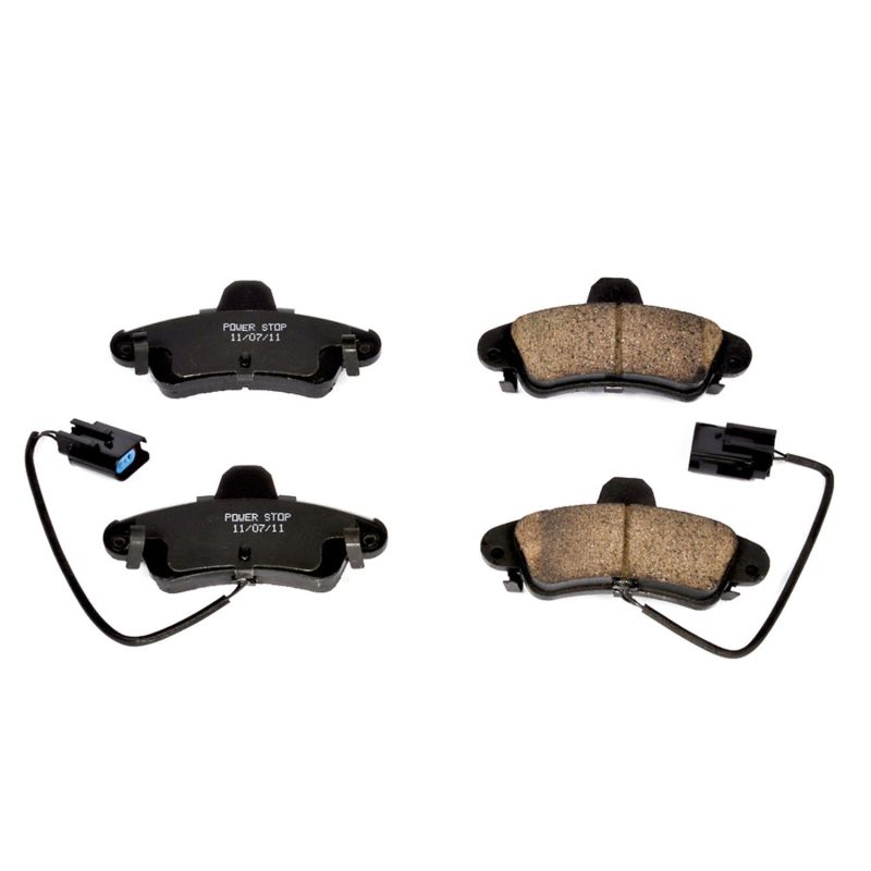 PSB Z16 Evolution Brake Pads - Power Stop 00-02 Mercury Cougar Rear Z16 Evo Ceramic Brake Pad