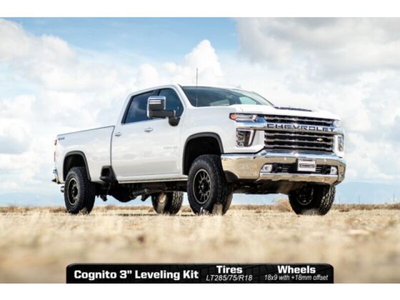 COG Leveling Kit - Premier - Cognito 20-24 Chevy/GMC Silv/Sierra 2500/3500 HD 2WD/4WD 3in Premier Leveling Kit w/ Fox PSRR 2.0