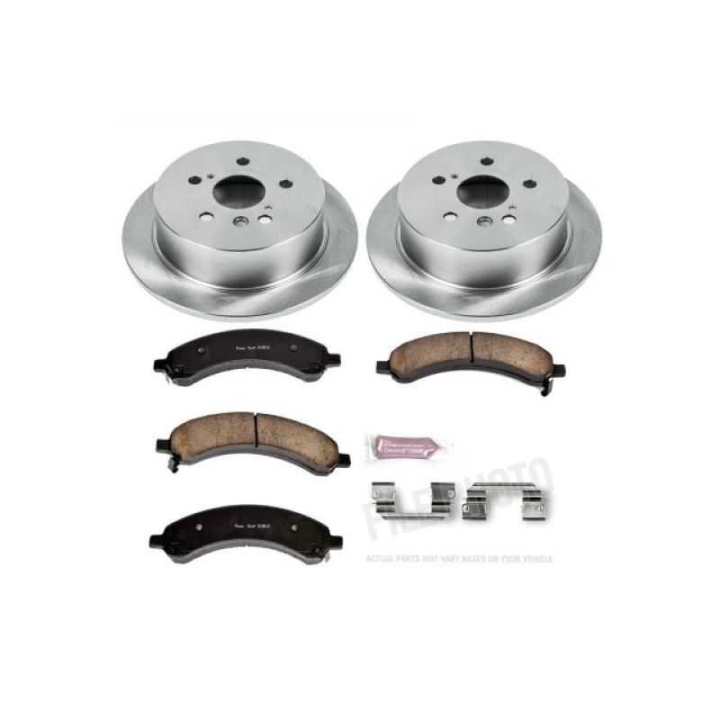 PSB Autospecialty Kit - Power Stop 04-06 Lexus RX330 Rear Autospecialty Brake Kit
