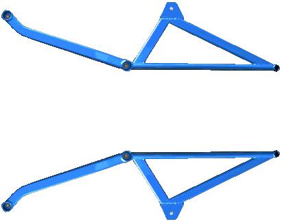 CUS Power Braces - Cusco Power Brace Rear Member Rear CZ4A Evo 10 (must modify Heat Shield)