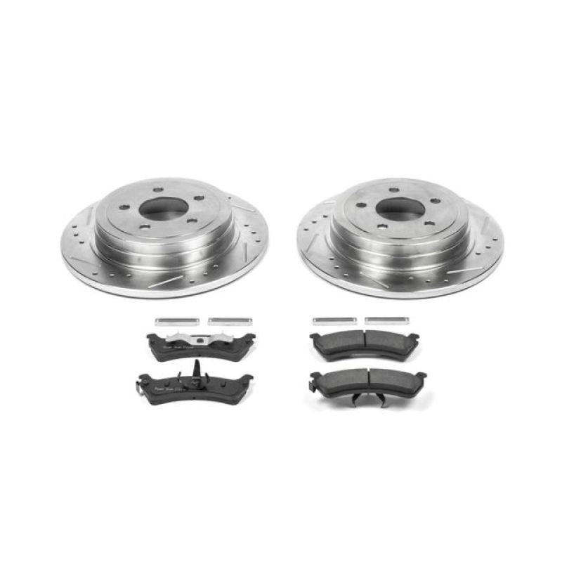 PSB Z23 Evolution Kit - Power Stop 2003 Ford Explorer Sport Rear Z23 Evolution Sport Brake Kit