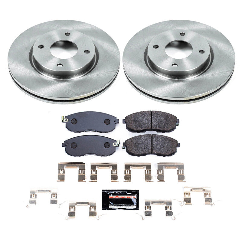 PSB Track Day Kit - Power Stop 09-14 Nissan Cube Front Track Day Brake Kit