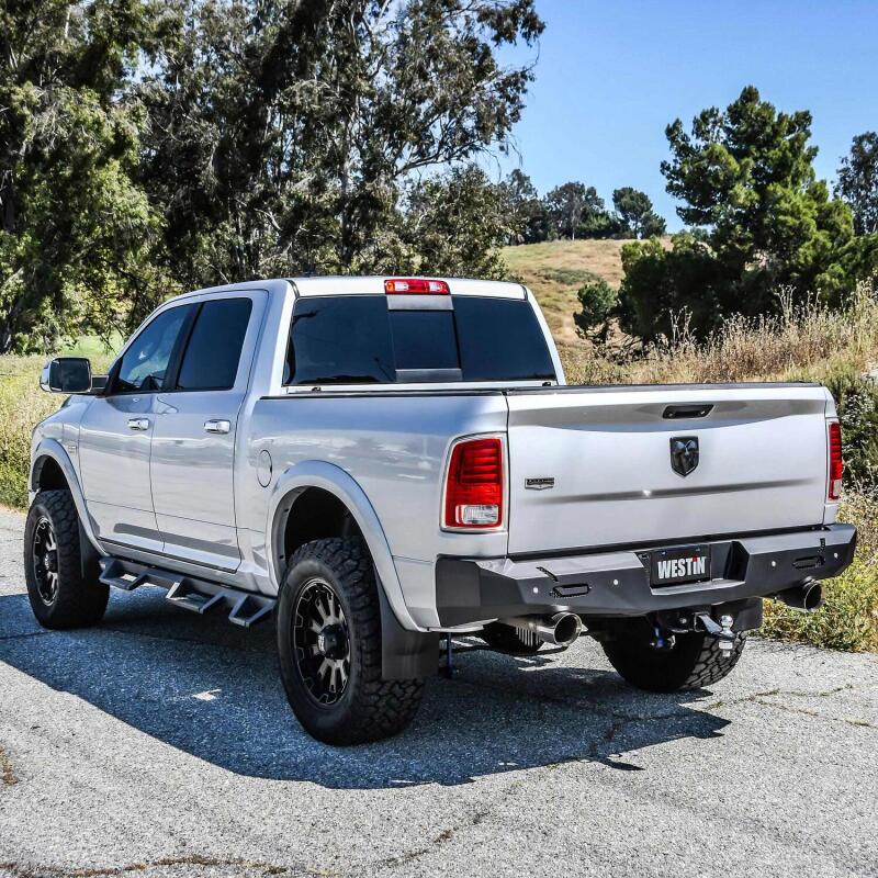 WES Pro-Series Bumpers - Westin 09-18 Ram 1500 Pro-Series Rear Bumper - Textured Black