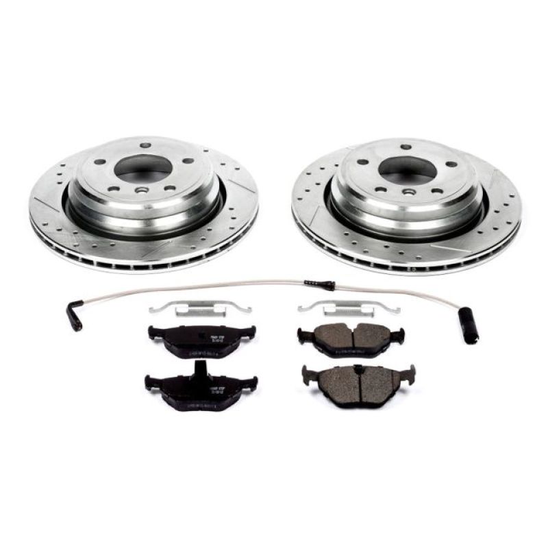 PSB Z23 Evolution Kit - Power Stop 01-03 BMW 525i Rear Z23 Evolution Sport Brake Kit