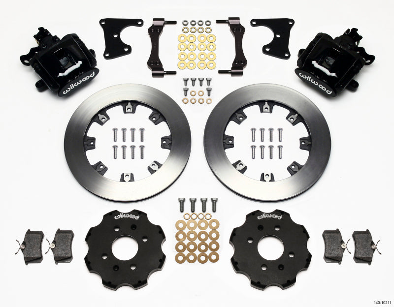 WIL Parking Brake Brake Kit - Wilwood Combination Parking Brake Rear Kit 12.19in Civic / Integra Drum 2.71 Hub Offset