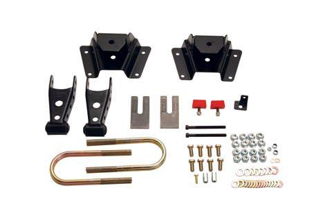 BT Shackle Kit - Belltech SHACKLE AND HANGER KIT 97-03 F150 ALL 4inch