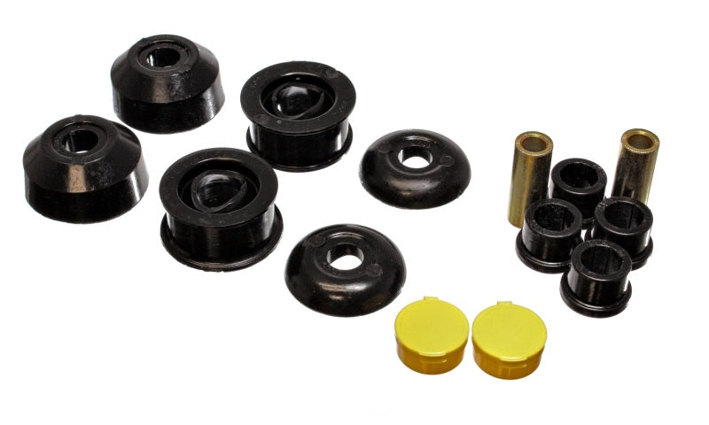 ES Cntrl Arm Bushings - Black - Energy Suspension 05-07 Scion tC / 03-06 Toyota Corolla/Matrix Black Front Control Arm Bushing Set