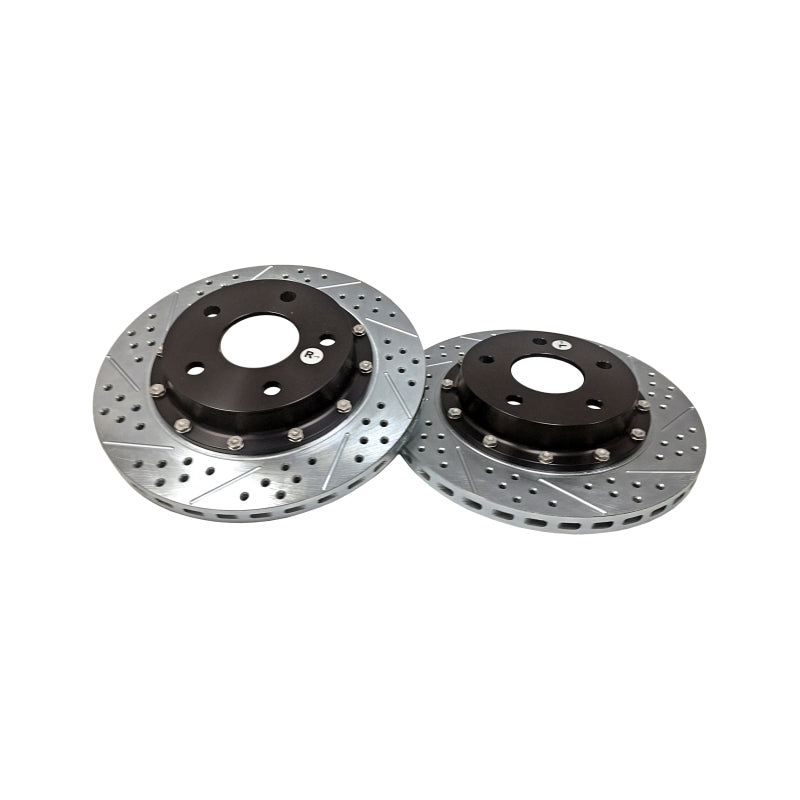 BAE Eradispeed Rotors - Baer Brakes 86-95 Chevrolet Corvette Eradispeed+ Front SDZ 2-Piece Performance Brake Rotors