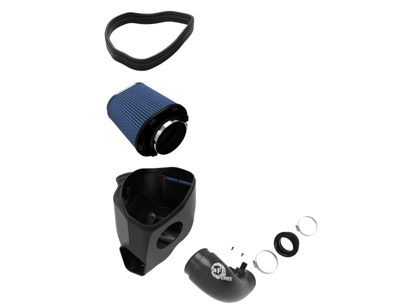 AFE Track Series Intake - aFe 19-22 BMW Z4 30i L4-2.0L (t) Track Series Carbon Fiber Cold Air Intake System w/ Pro 5R Filter