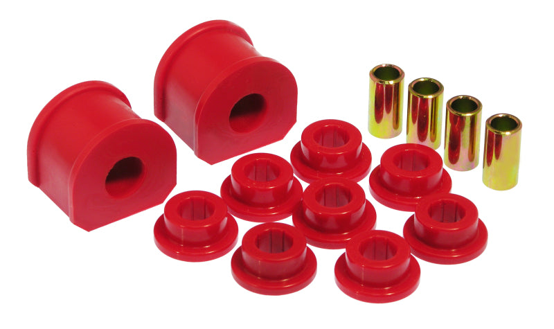 PRO Sway/End Link Bush - Red - Prothane 70-98 Ford Truck S/B & E/L Bush - 7/8in (for 2in Frames / Eye to Eye End Links) - Red