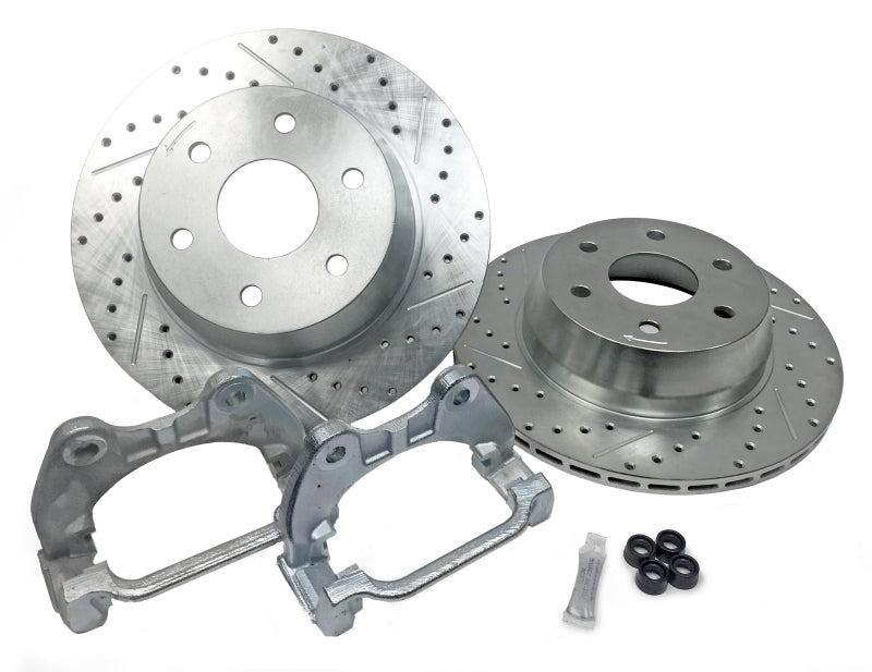 BAE Claw Performance Rotors - Baer Brakes 99-18 GM 1500 2/4WD Trucks Big Claw Performance Rear Rotors