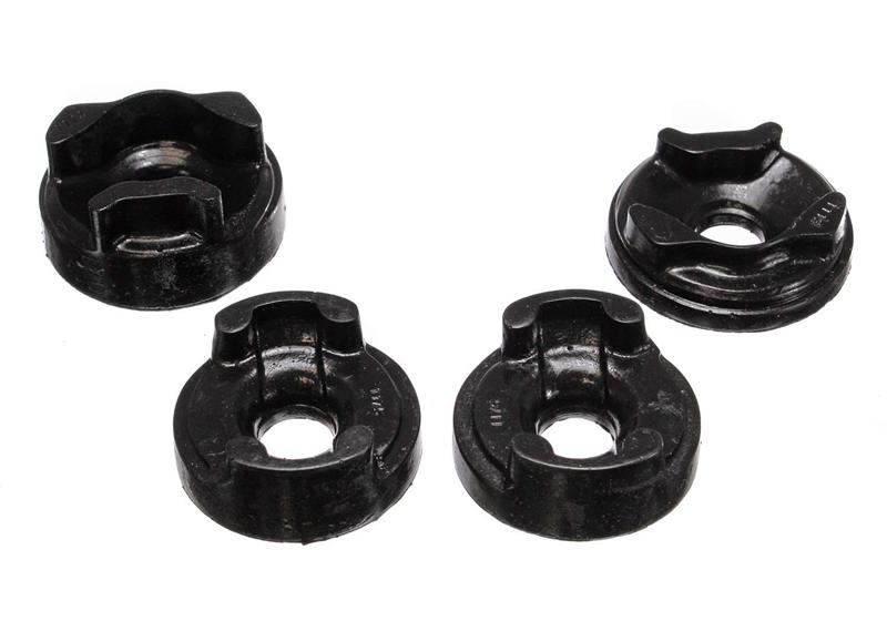 ES Motor Mounts - Black - Energy Suspension 03-06 Toyota Matrix Black Motor Mount Insert Set (front and rear torque positions