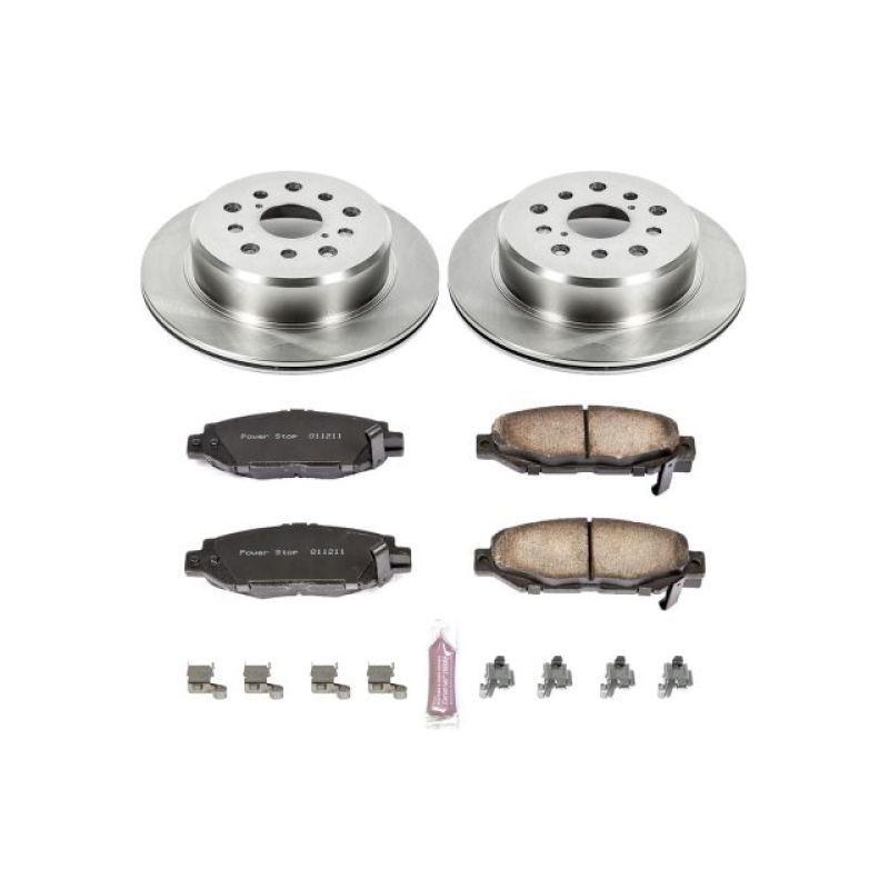 PSB Autospecialty Kit - Power Stop 93-97 Lexus GS300 Rear Autospecialty Brake Kit