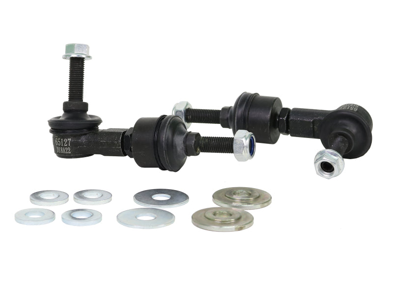 WL Sway Bar Links - Whiteline 89-98 Nissan 240SX S13 & S14 Rear Swaybar link kit-adjustable ball end links