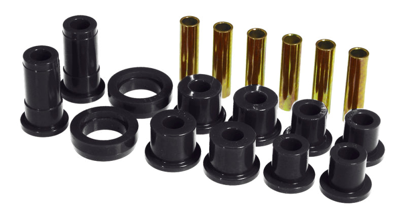 PRO Spring/Shackle Bush- Blk - Prothane 91-94 Ford Explorer 2/4wd Rear Spring & Shackle Bushings - Black