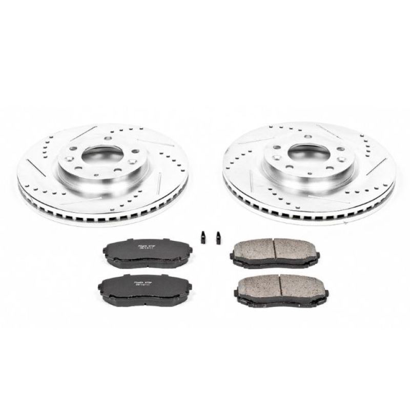 PSB Z23 Evolution Kit - Power Stop 07-12 Mazda CX-7 Front Z23 Evolution Sport Brake Kit