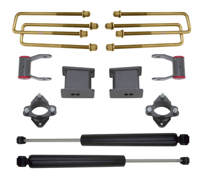 MXT Lift Kit - MaxTrac 16-18 GM C1500 2WD w/Stamped Steel/Alum. Susp. 4in Rear Lift Kit