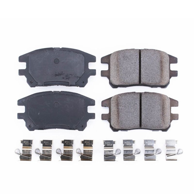 PSB Z17 Evolution Brake Pads - Power Stop 02-03 Lexus RX300 Front Z17 Evolution Ceramic Brake Pads w/Hardware