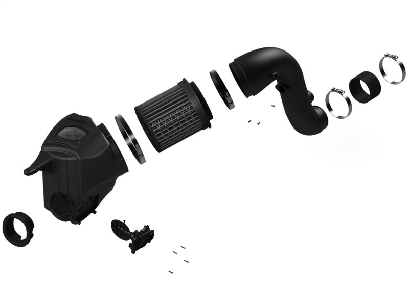 AFE Momentum HD Cold Air Intakes - aFe Momentum HD Pro DRY S Stage-2 Si Intake 13-14 Dodge RAM Diesel Trucks L6