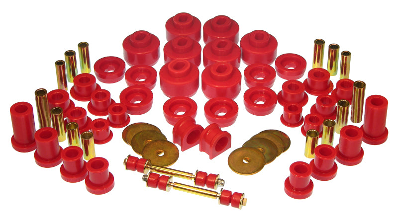 PRO Total Kits - Red - Prothane 07-14 Chevy Silverado 1500 2wd Total Kit - Red