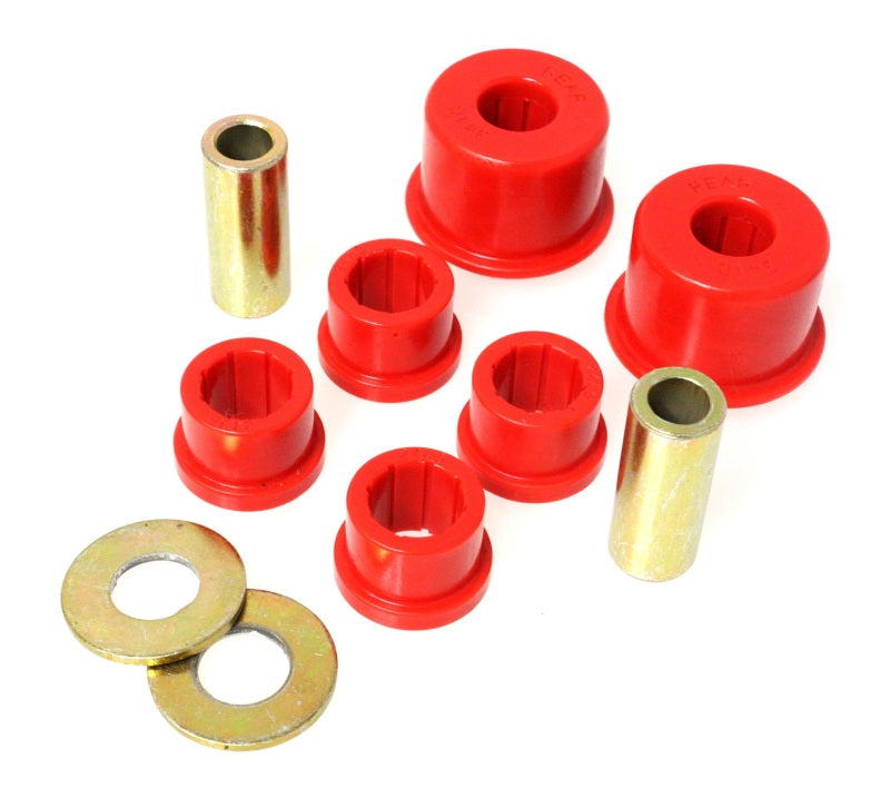 ES Cntrl Arm Bushings - Red - Energy Suspension 00-03 Nissan Sentra/200SX Red Front Control Arm Bushing Set
