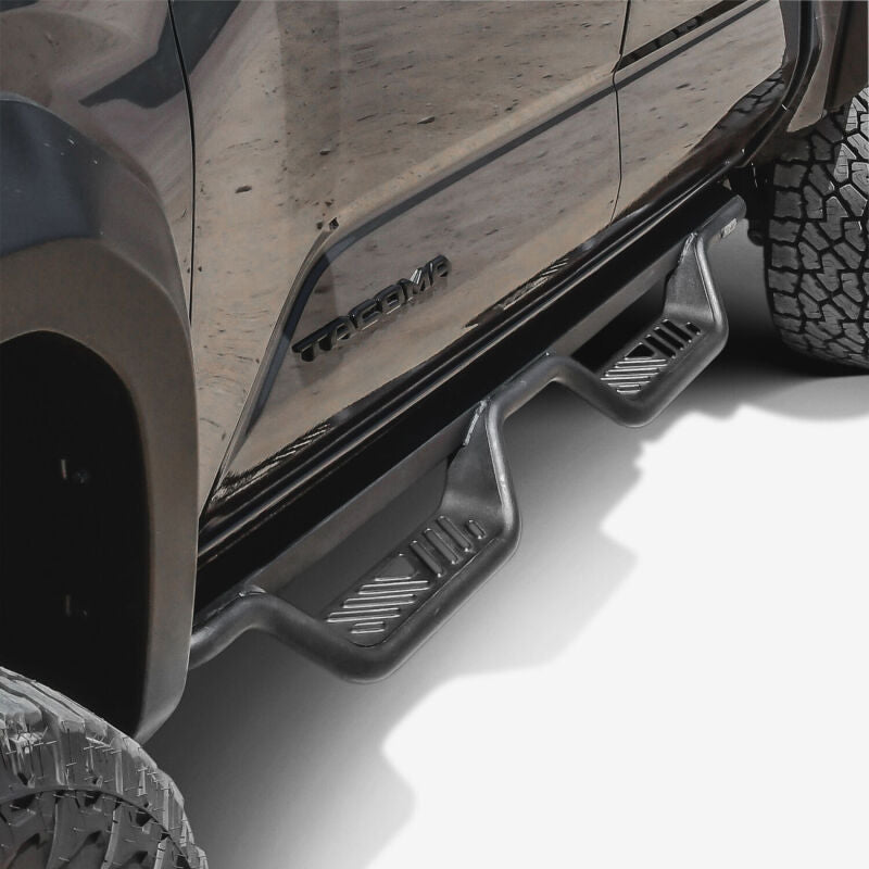 WES Nerf Bars - Outlaw - Westin 2024 Toyota Tacoma Outlaw Drop Nerf Step Bars - Textured Black