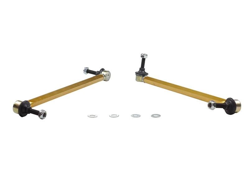 WL Sway Bar Links - Whiteline 10+ Chevy Camaro FR Coupe Front Sway Bar - Link Assy H/D Adj Steel Ball (360mm C to C)