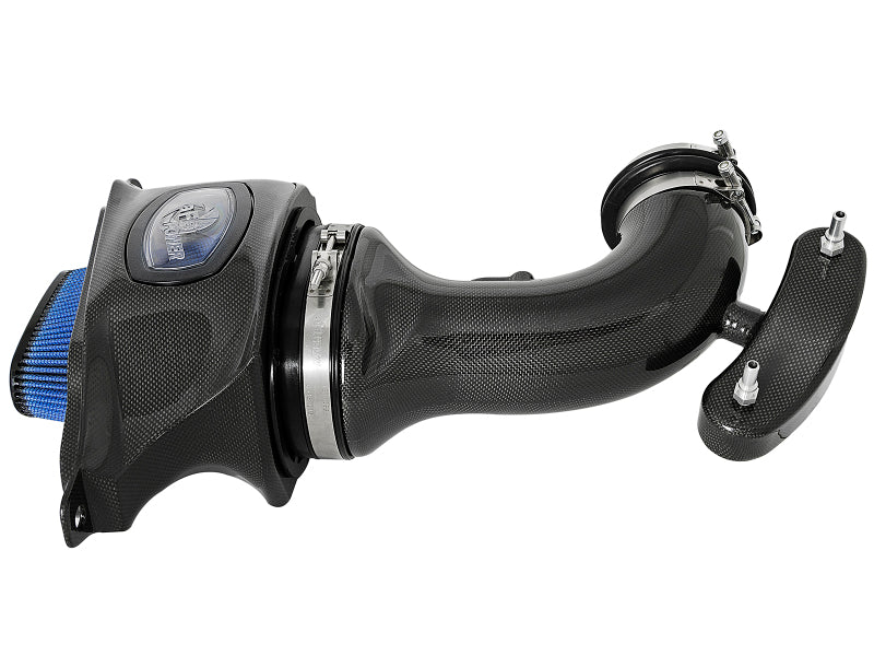 AFE Black Series Carbon Fiber Cold Air Intakes - aFe Momentum Black Series Carbon Fiber Intake System P5R 14-17 Chevy Corvette 6.2L (C7)