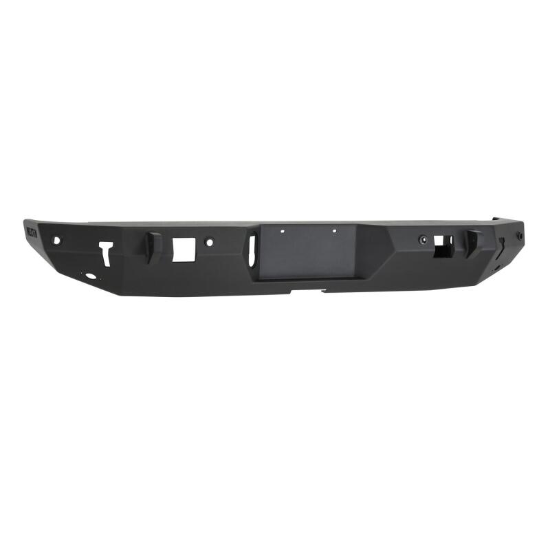 WES WJ2 Bumpers - Westin 2020 Jeep Gladiator w/Sensors WJ2 Rear Bumper w/Sensor - Textured Black