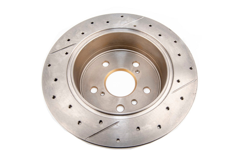 DBA Street Slot&Drill Rotors - DBA 13-18 Lexus ES300h Rear Drilled & Slotted Street Series Rotor