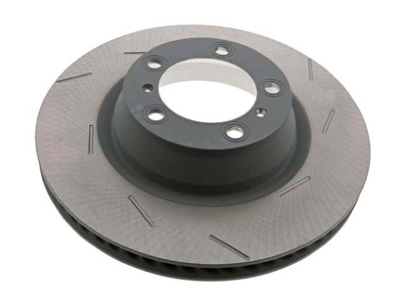 SHW Slotted Monobloc Rotors - SHW 05-11 Mercedes-Benz G55 AMG 5.5L Rear Slotted Monobloc Brake Rotor (4634230012)