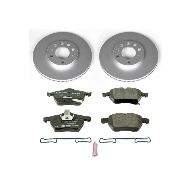 PSB Euro-Stop Kit - Power Stop 99-03 Saab 9-3 Front Euro-Stop Brake Kit
