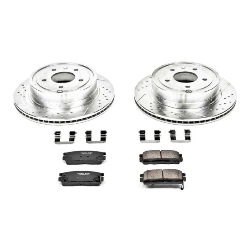 PSB Z23 Evolution Kit - Power Stop 12-15 Chevrolet Captiva Sport Rear Z23 Evolution Sport Brake Kit