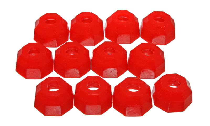 ES Dust Boots - Red - Energy Suspension Tie Rod End Boot Oct-Box Of 12 - Red