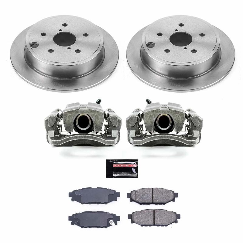 PSB Autospecialty Kit w/Cals - Power Stop 15-19 Subaru WRX Rear Autospecialty Brake Kit w/Calipers