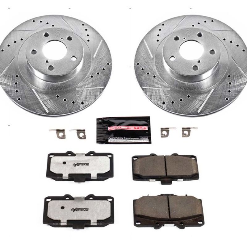 PSB Z26 Street Warrior Kit - Power Stop 06-07 Subaru Impreza Front Z26 Street Warrior Brake Kit
