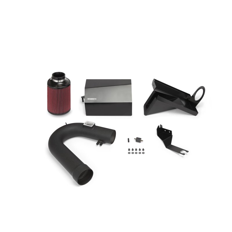 MM Air Intakes - Mishimoto BMW 12-13 320i/328i / 14-15 428i / 15-16 228i Performance Air Intake Kit - Wrinkle Black