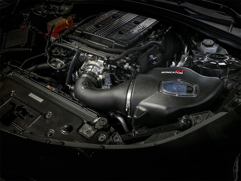 AFE Momentum GT Cold Air Intakes - aFe Momentum GT Pro 5R Cold Air Intake System 2017 Chevrolet Camaro ZL1 V8 6.2L (sc)
