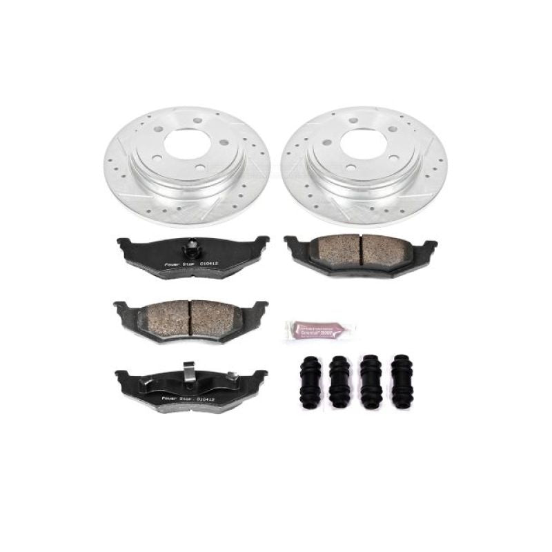 PSB Z23 Evolution Kit - Power Stop 99-04 Chrysler 300M Rear Z23 Evolution Sport Brake Kit