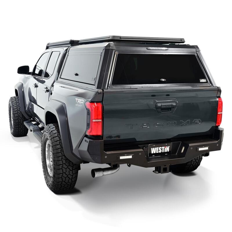 WES Pro-Series Bumpers - Westin 2024 Toyota Tacoma Pro-Series Rear Bumper - Textured Black