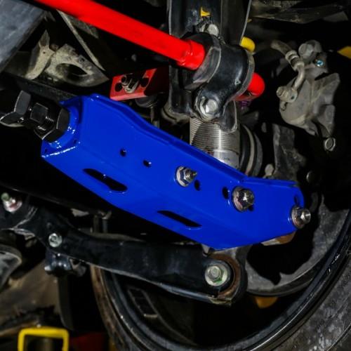 BX Lower Control Arms - BLOX Racing Rear Lower Control Arms - Blue (2013+ Subaru BRZ/Toyota 86 / 2008-2023 Subaru WRX/STI)