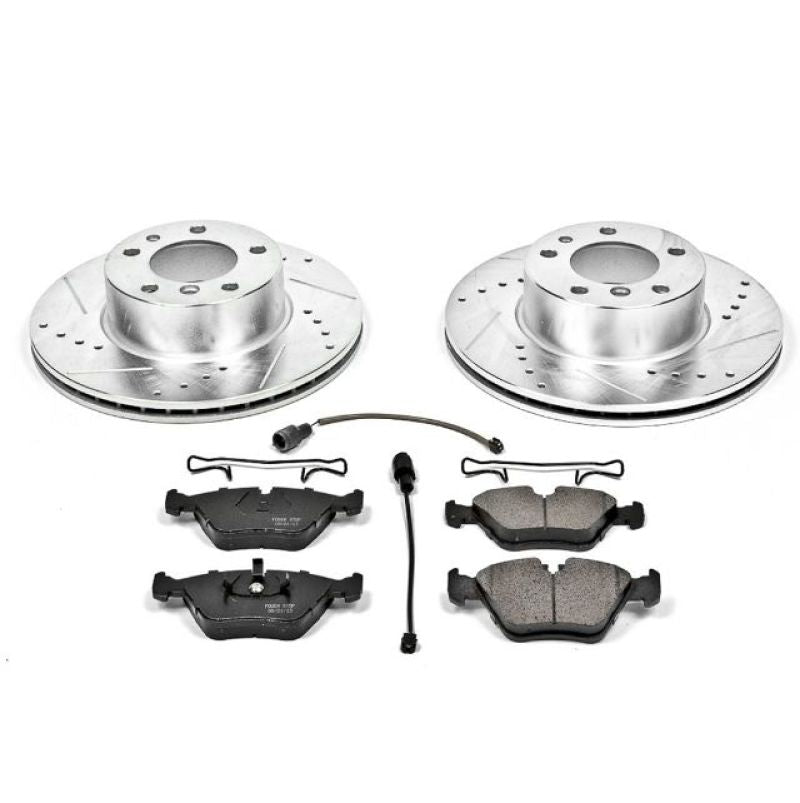 PSB Z23 Evolution Kit - Power Stop 90-95 BMW 525i Front Z23 Evolution Sport Brake Kit