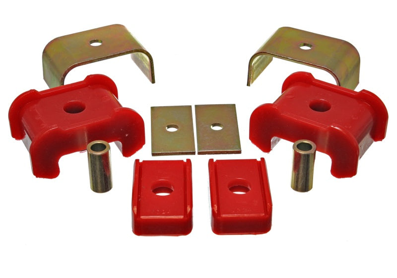 ES Trans Mounts - Red - Energy Suspension Transmission Mounts - Red