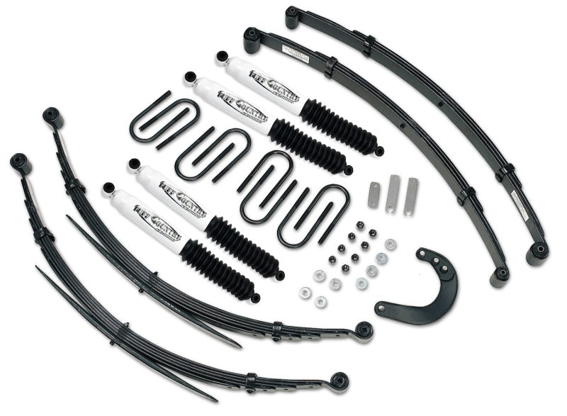 TUF Lift Kits - Tuff Country 88-91 Blazer 1/2 Ton 4X4 4in Lift Kit HD Lift Kt (w/56in Rear Springs SX8000)