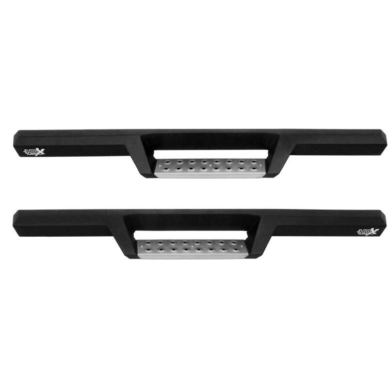 WES Nerf Bars - HDX Drop - Westin 07-18 Jeep Wrangler JK 2dr. HDX Stainless Drop Nerf Step Bars - Tex. Blk