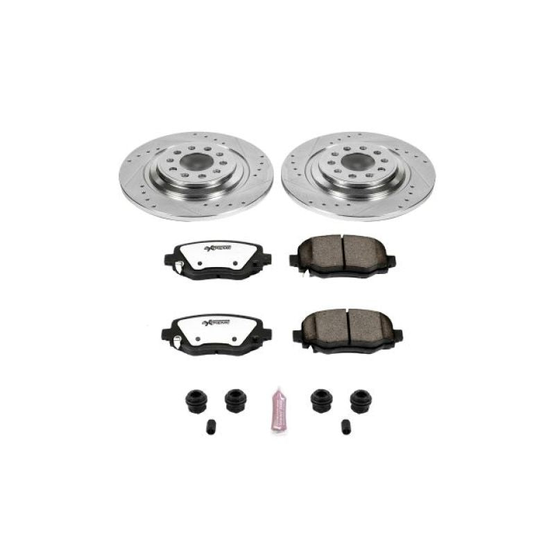 PSB Z36 Truck & Tow Kit - Power Stop 14-19 Jeep Cherokee Rear Z36 Truck & Tow Brake Kit